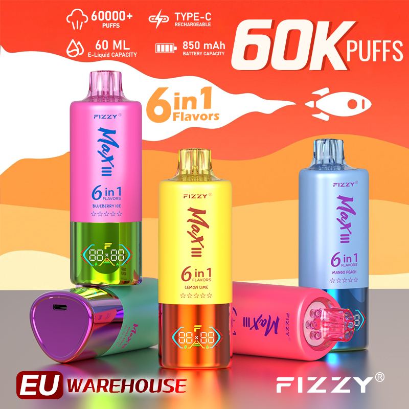 Revolutionary Experience:Fizzy Max III Six-in-One Rechargeable Disposable Vape-A 60,000-Puff Journey to Bliss, Unlocking 6 Mysterious Flavor Universes! 14 Revolutionary Experience:Fizzy Max III Six-in-One Rechargeable Disposable Vape-A 60,000-Puff Journey to Bliss, Unlocking 6 Mysterious Flavor Universes! 24hvape