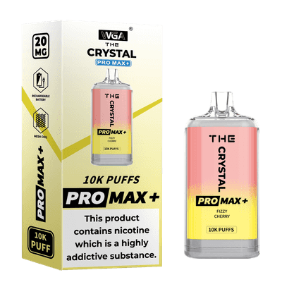 WGA Crystal Pro Max 10K (10000) Puffs 20ml E-liquid 2% 5% Nicotine Type-C Charging 550mAh Battery Disposable Vape 7 WGA Crystal Pro Max 10K (10000) Puffs 20ml E-liquid 2% 5% Nicotine Type-C Charging 550mAh Battery Disposable Vape 24hvape