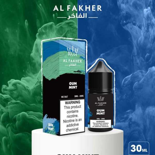 Gum Mint E-Liquids 20MG Strengths 30ML Bottles by Al Fakher 1 Gum Mint E-Liquids 20MG Strengths 30ML Bottles by Al Fakher 24hvape