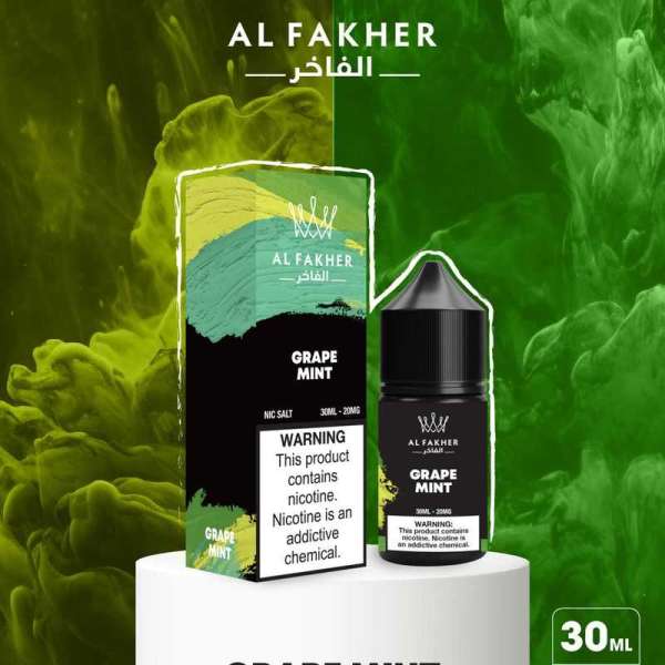 Grape Mint E-Liquids 20MG Strengths 30ML Bottles by Al Fakher 1 Grape Mint E-Liquids 20MG Strengths 30ML Bottles by Al Fakher 24hvape