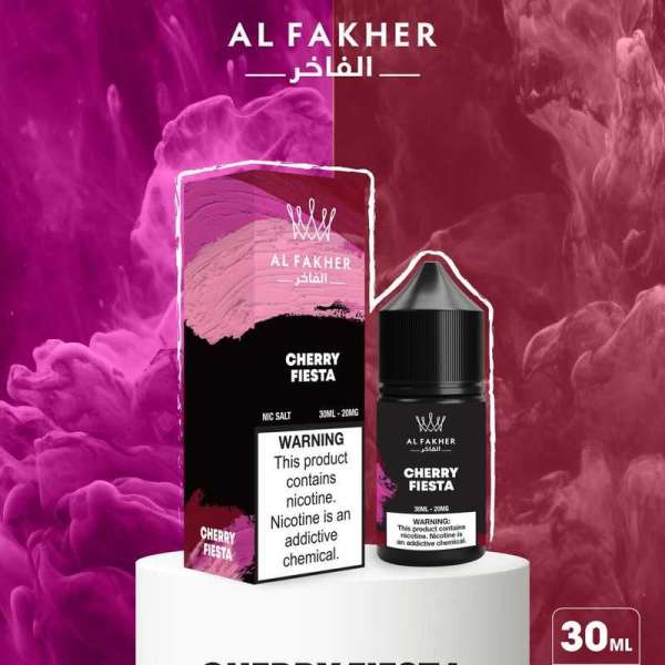 Cherry Fiesta E-Liquids 20MG Strengths 30ML Bottles by Al Fakher 1 E-liquid