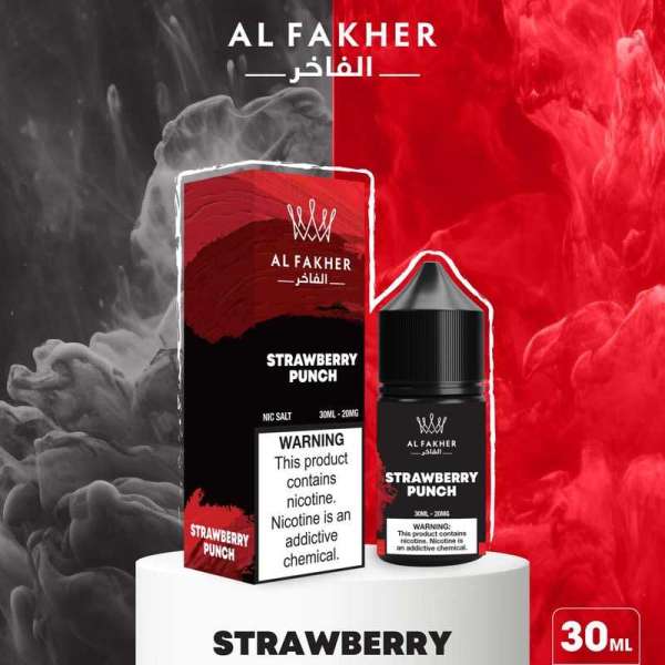 Strawberry Punch E-liquids 20MG Strengths 30ML Bottles by Al Fakher 1 Strawberry Punch E-liquids 20MG Strengths 30ML Bottles by Al Fakher 24hvape