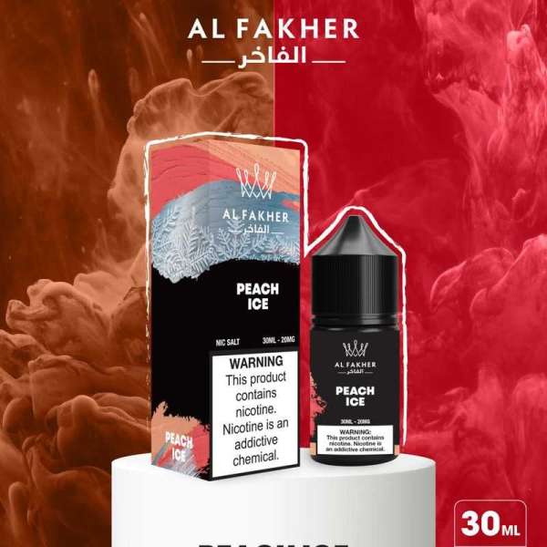 Peach Ice E-liquids 20MG Strengths 30ML Bottles by Al Fakher 1 Peach Ice E-liquids 20MG Strengths 30ML Bottles by Al Fakher 24hvape