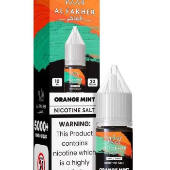 Orange Mint 20MG Strengths 10ML 5000+ Nic Salt E-LIQUIDS by Al Fakher 2 Orange Mint 20MG Strengths 10ML 5000+ Nic Salt E-LIQUIDS by Al Fakher