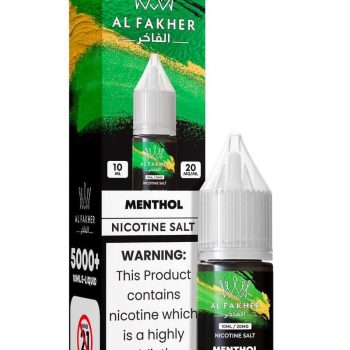 Menthol 20MG Strengths 10ML 5000+ Nic Salt E-LIQUIDS by Al Fakher 2 Menthol 20MG Strengths 10ML 5000+ Nic Salt E-LIQUIDS by Al Fakher