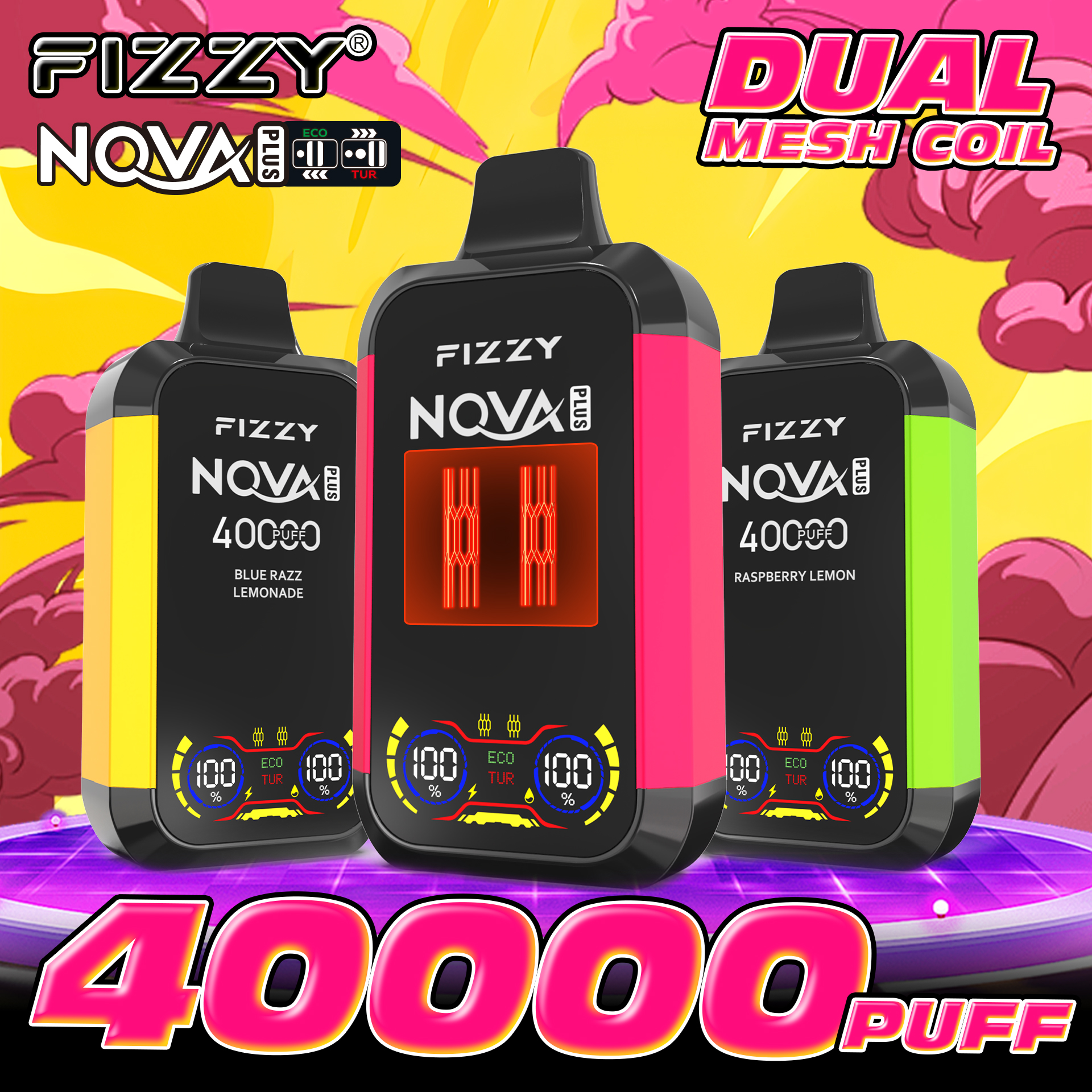 Fizzy Nova Plus 40000 Puffs: A revolutionary upgrade for the ultimate vaping experience! 8 Fizzy Nova Plus 40000 Puffs: A revolutionary upgrade for the ultimate vaping experience! 24hvape