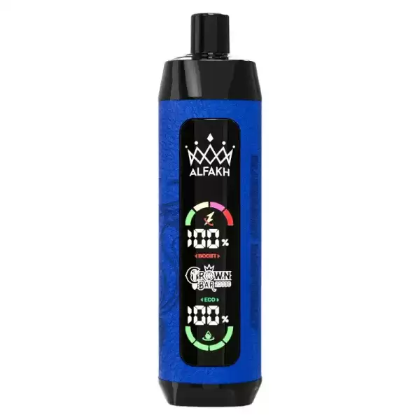 Al Fakher Crown Bar 20K (20000) Puffs 30ML E-liquid LCD Screen Leather Wrap 850mAh Type-C Battery Disposable Vape 5 AL FAKHER CROWN BAR 20K(20000) Puffs 30ML E-liquid LCD Screen Leather Wrap 850mAh Type-C Battery Disposable Vape