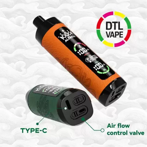 Al Fakher Crown Bar 20K (20000) Puffs 30ML E-liquid LCD Screen Leather Wrap 850mAh Type-C Battery Disposable Vape 2 Al Fakher Crown Bar 20K (20000) Puffs 30ML E-liquid LCD Screen Leather Wrap 850mAh Type-C Battery Disposable Vape 24hvape