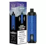 Al Fakher Crown Bar 12K (12000) Puffs 22ML E-liquid Direct-To-Lung (DTL) Leather Wrap 600mAh Type-C Battery Disposable Vape
