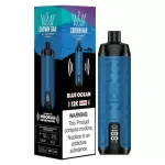 Al Fakher Crown Bar 12K (12000) Puffs 22ML E-liquid Direct-To-Lung (DTL) Leather Wrap 600mAh Type-C Battery Disposable Vape