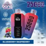 Bang 25K(25000) Puffs LCD Display 30ml E-liquid 650 mAh Battery 0% 2% 3% 5% Nicotine Disposable Vape