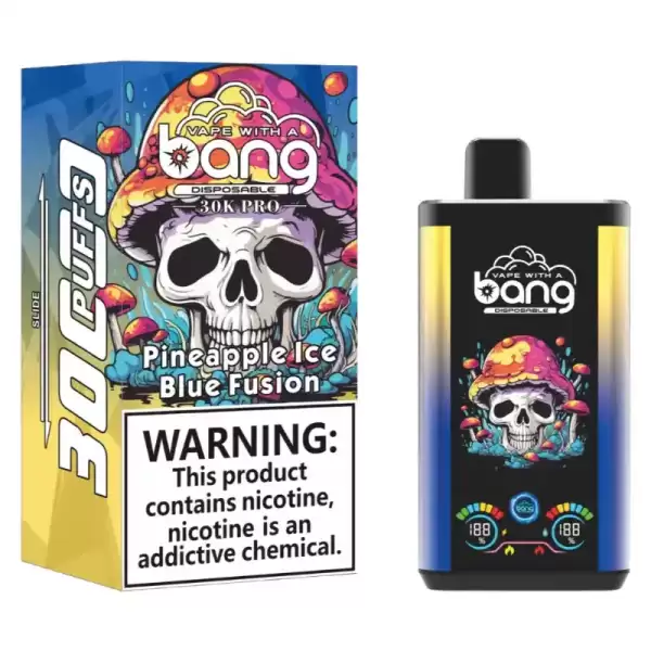 Bang 30K (30000) Puffs PRO Dual Flavor Screen Display 36ml E-liquid 0% 2% 3% 5% Nicotine Disposable Vape 8 Bang 30K(30000) Puffs PRO Dual Flavor Screen Display 36ml E-liquid 0% 2% 3% 5% Nicotine Disposable Vape
