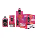 Bang Beach 38K(38000) Puffs Fingerprint LED Display 0% 2% 3% 5% Nicotine 38 ml E-liquid Disposable Vape