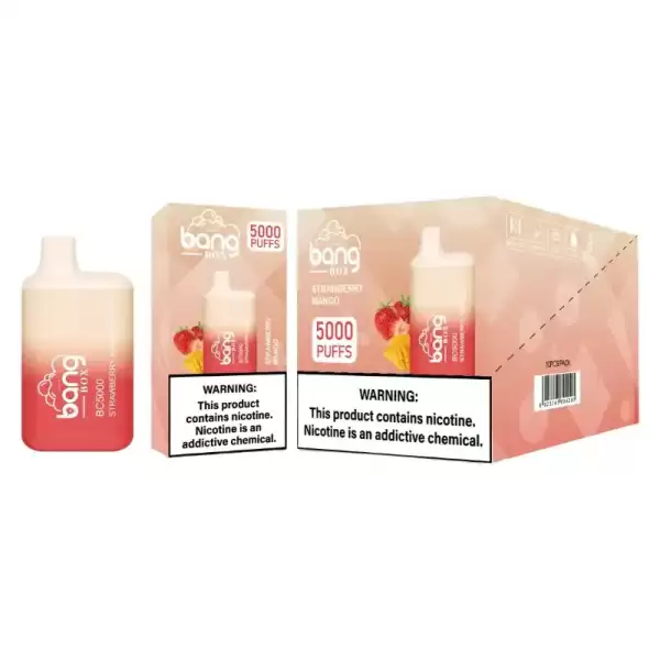Bang Box BC 5K (5000) Puffs 2% 5% Nicotine 13ml E-liquid Type-C Charging Disposable Vape Pen 9 Bang Box BC 5K(5000) Puffs 2% 5% Nicotine 13ml E-liquid Type C Charging Disposable Vape Pen
