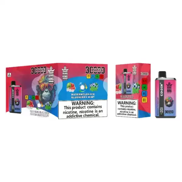 Bang King 30K (30000) Puffs New Double Flavor 0% 2% 3% 5% Nicotine LED Digital Display 36ml E-liquid Disposable Vape 13 Bang King 30K(30000) Puffs New Double Flavor 0% 2% 3% 5% Nicotine LED Digital Display 36ml E-liquid Disposable Vape