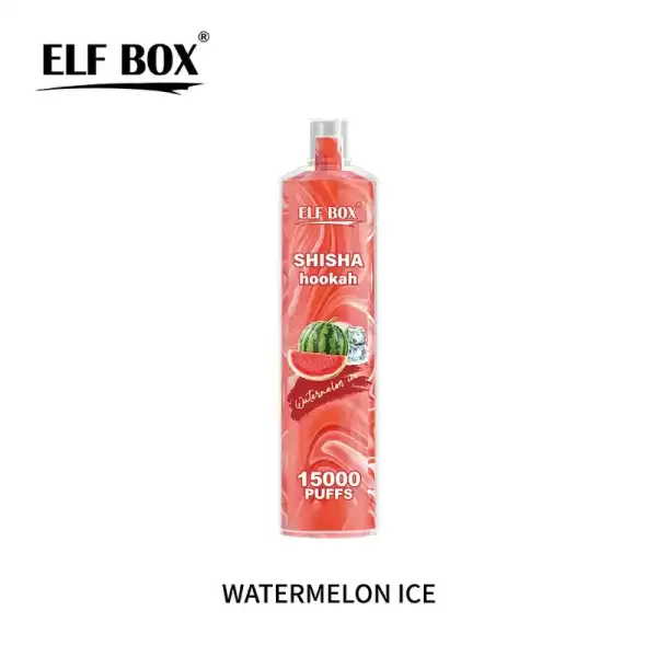 ELF BOX LS 15K (15000) Puffs Shisha Hookah Rechargeable 26ml E-juice 2% 5% Nicotine Type-C Charging Disposable Vape 29 ELF BOX LS 15K(15000) Puffs Shisha Hookah Rechargeable 26ml e-juice 2% 5% Nicotine Type-C charging Disposable Vape