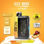 ELF BOX PULSE X 25k (25000) Puffs 3D Curved Screen 18ml E-liquid Beautiful Disposable Vape