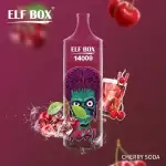 ELF BOX RGB 14k(14000) Puffs 0% 2% 3% 5% Nicotine 25ml e-liquid RGB-Light Lanyard Disposable Vape Pen