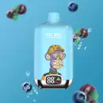 ELF Box Digital 12K(12000) puffs LED Display 25ml E-liquid 0% 2% 3% 5% Nicotine Type-C Rechargeable Disposable Vape