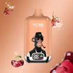 ELF Box Digital 12K(12000) puffs LED Display 25ml E-liquid 0% 2% 3% 5% Nicotine Type-C Rechargeable Disposable Vape