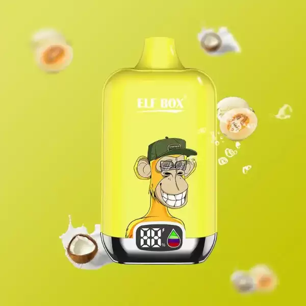 ELF Box Digital 12K (12000) Puffs LED Display 25ml E-liquid 0% 2% 3% 5% Nicotine Type-C Rechargeable Disposable Vape 5 ELF Box Digital 12K(12000) puffs LED Display 25ml E-liquid 0% 2% 3% 5% Nicotine Type-C Rechargeable Disposable Vape