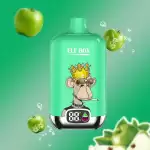 ELF Box Digital 12K(12000) puffs LED Display 25ml E-liquid 0% 2% 3% 5% Nicotine Type-C Rechargeable Disposable Vape
