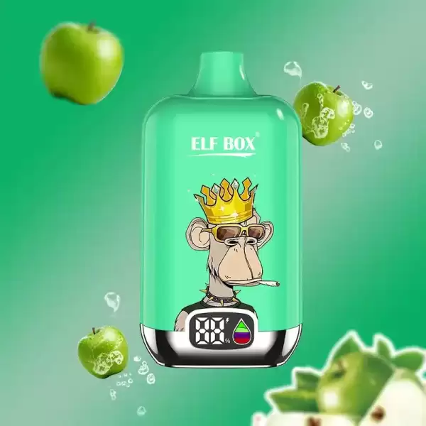 ELF Box Digital 12K (12000) Puffs LED Display 25ml E-liquid 0% 2% 3% 5% Nicotine Type-C Rechargeable Disposable Vape 6 ELF Box Digital 12K(12000) puffs LED Display 25ml E-liquid 0% 2% 3% 5% Nicotine Type-C Rechargeable Disposable Vape