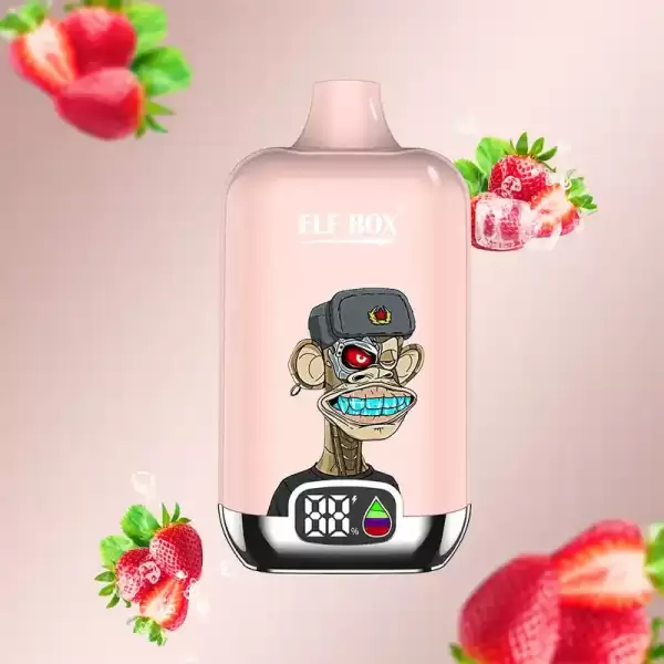 ELF Box Digital 12K (12000) Puffs LED Display 25ml E-liquid 0% 2% 3% 5% Nicotine Type-C Rechargeable Disposable Vape 10 ELF Box Digital 12K(12000) puffs LED Display 25ml E-liquid 0% 2% 3% 5% Nicotine Type-C Rechargeable Disposable Vape
