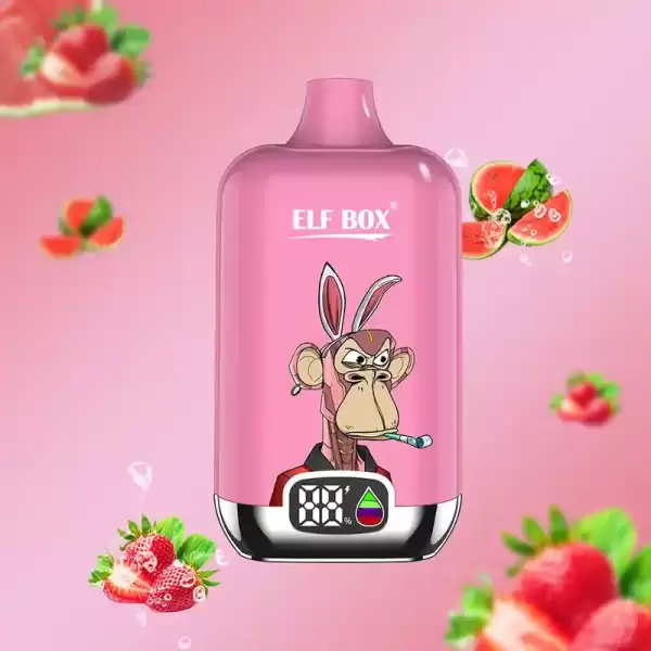 ELF Box Digital 12K (12000) Puffs LED Display 25ml E-liquid 0% 2% 3% 5% Nicotine Type-C Rechargeable Disposable Vape 11 ELF Box Digital 12K(12000) puffs LED Display 25ml E-liquid 0% 2% 3% 5% Nicotine Type-C Rechargeable Disposable Vape