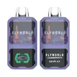 Elfworld AI 22000 Puffs 3D Curved Screen 26ml e-liquid capacity Adjustable ariflow Display Screen Disposable Vape
