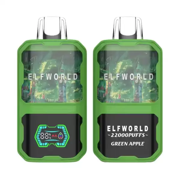 Elfworld AI 22K (22000) Puffs 3D Curved Screen 26ml E-liquid Capacity Adjustable Ariflow Display Screen Disposable Vape 7 Elfworld AI 22000 Puffs 3D Curved Screen 26ml e-liquid capacity Adjustable ariflow Display Screen Disposable Vape