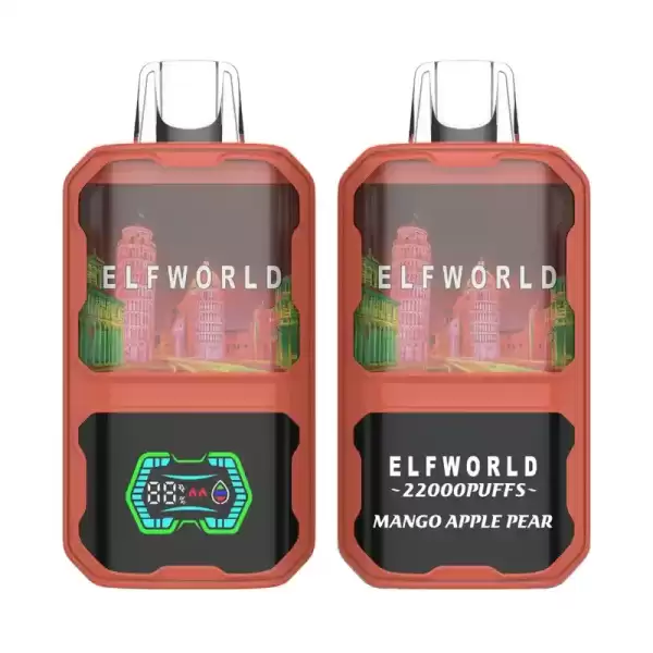 Elfworld AI 22K (22000) Puffs 3D Curved Screen 26ml E-liquid Capacity Adjustable Ariflow Display Screen Disposable Vape 6 Elfworld AI 22000 Puffs 3D Curved Screen 26ml e-liquid capacity Adjustable ariflow Display Screen Disposable Vape