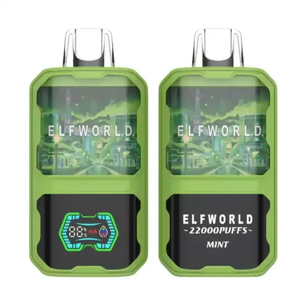 Elfworld AI 22K (22000) Puffs 3D Curved Screen 26ml E-liquid Capacity Adjustable Ariflow Display Screen Disposable Vape 5 Elfworld AI 22000 Puffs 3D Curved Screen 26ml e-liquid capacity Adjustable ariflow Display Screen Disposable Vape