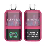 Elfworld AI 22000 Puffs 3D Curved Screen 26ml e-liquid capacity Adjustable ariflow Display Screen Disposable Vape
