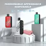 Elfworld MX25000 Puffs nicotine strengths: 0%, 2%, 3%, and 5% 3D LCD screen Display Disposable Vape
