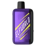 Elfworld MX25000 Puffs nicotine strengths: 0%, 2%, 3%, and 5% 3D LCD screen Display Disposable Vape