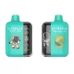 Elfworld PLUS 20000 Puffs nicotine strengths: 0%, 2%, 3%, and 5% LCD Screen Display 22ml e-liquid capacity Display Disposable Vape