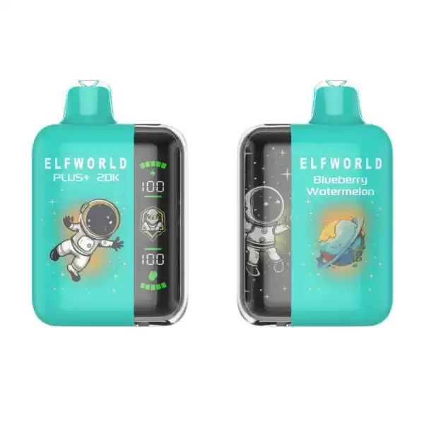 Elfworld PLUS 25K 20000 Puffs 0% 2% 3% And 5% Nicotine LCD Screen Display 22ml E-liquid Capacity Display Disposable Vape 36 Elfworld PLUS 20000 Puffs nicotine strengths: 0%, 2%, 3%, and 5% LCD Screen Display 22ml e-liquid capacity Display Disposable Vape