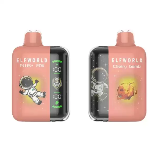 Elfworld PLUS 25K 20000 Puffs 0% 2% 3% And 5% Nicotine LCD Screen Display 22ml E-liquid Capacity Display Disposable Vape 37 Elfworld PLUS 20000 Puffs nicotine strengths: 0%, 2%, 3%, and 5% LCD Screen Display 22ml e-liquid capacity Display Disposable Vape