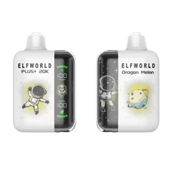 Elfworld PLUS 25K 20000 Puffs 0% 2% 3% And 5% Nicotine LCD Screen Display 22ml E-liquid Capacity Display Disposable Vape 38 Elfworld PLUS 20000 Puffs nicotine strengths: 0%, 2%, 3%, and 5% LCD Screen Display 22ml e-liquid capacity Display Disposable Vape