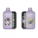 Elfworld PLUS 20000 Puffs nicotine strengths: 0%, 2%, 3%, and 5% LCD Screen Display 22ml e-liquid capacity Display Disposable Vape
