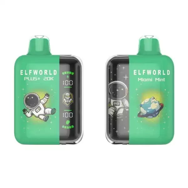 Elfworld PLUS 25K 20000 Puffs 0% 2% 3% And 5% Nicotine LCD Screen Display 22ml E-liquid Capacity Display Disposable Vape 43 Elfworld PLUS 20000 Puffs nicotine strengths: 0%, 2%, 3%, and 5% LCD Screen Display 22ml e-liquid capacity Display Disposable Vape