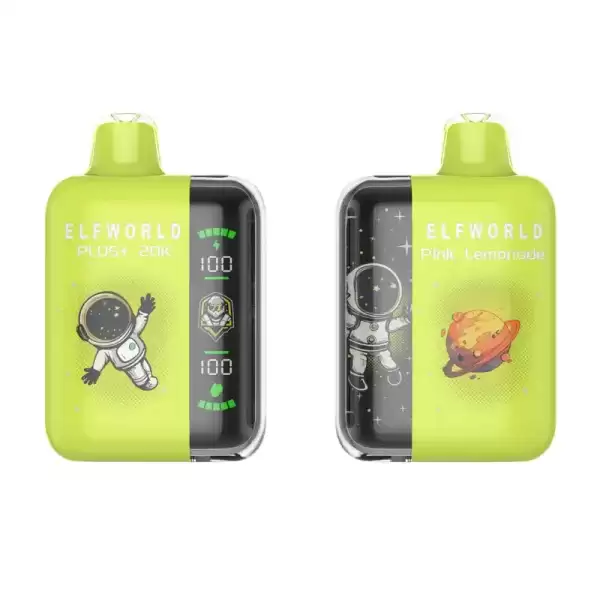 Elfworld PLUS 25K 20000 Puffs 0% 2% 3% And 5% Nicotine LCD Screen Display 22ml E-liquid Capacity Display Disposable Vape 44 Elfworld PLUS 20000 Puffs nicotine strengths: 0%, 2%, 3%, and 5% LCD Screen Display 22ml e-liquid capacity Display Disposable Vape