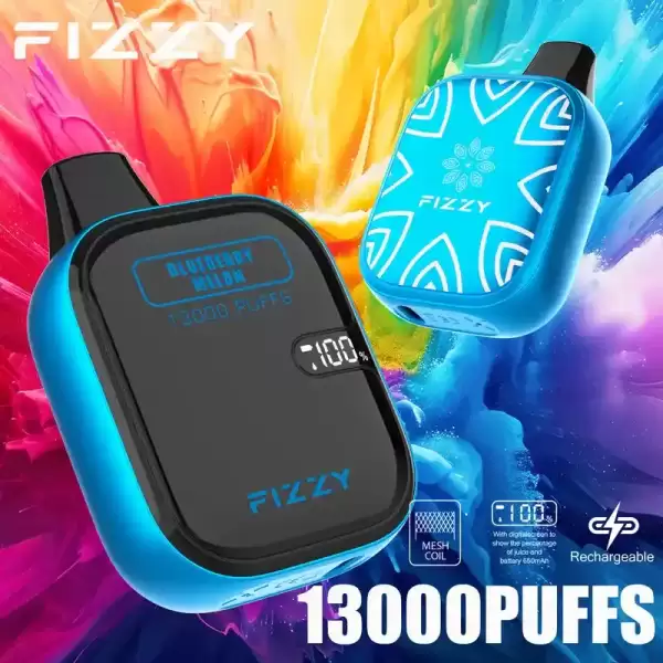 Fizzy Boom 13K (13000) Puffs 21ML E-liquid Mesh Coil LCD Screen 650mAh Rechargeable Battery 2 5% Nicotine Disposable Vape 29 Fizzy Boom 13K (13000) Puffs 21ML E-liquid Mesh Coil LCD Screen 650mAh Rechargeable Battery 2 5% Nicotine Disposable Vape