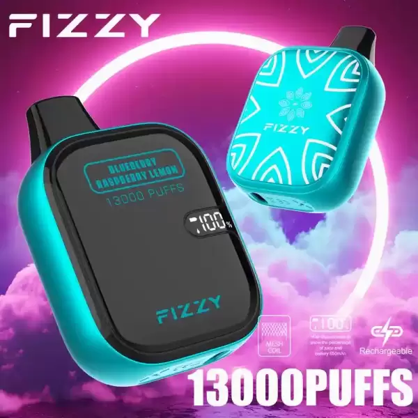 Fizzy Boom 13K (13000) Puffs 21ML E-liquid Mesh Coil LCD Screen 650mAh Rechargeable Battery 2 5% Nicotine Disposable Vape 30 Fizzy Boom 13K (13000) Puffs 21ML E-liquid Mesh Coil LCD Screen 650mAh Rechargeable Battery 2 5% Nicotine Disposable Vape