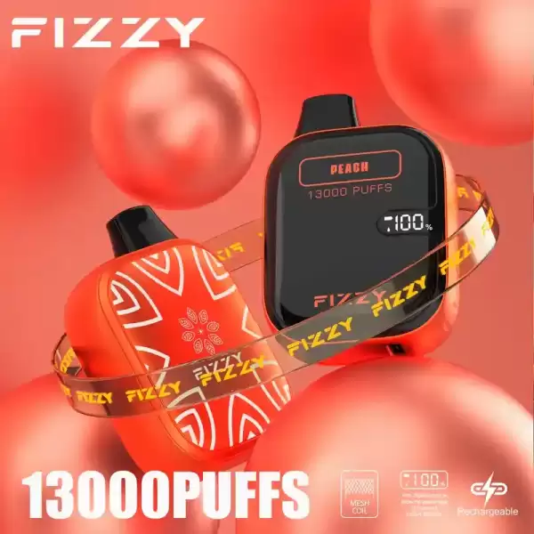 Fizzy Boom 13K (13000) Puffs 21ML E-liquid Mesh Coil LCD Screen 650mAh Rechargeable Battery 2 5% Nicotine Disposable Vape 34 Fizzy Boom 13K (13000) Puffs 21ML E-liquid Mesh Coil LCD Screen 650mAh Rechargeable Battery 2 5% Nicotine Disposable Vape