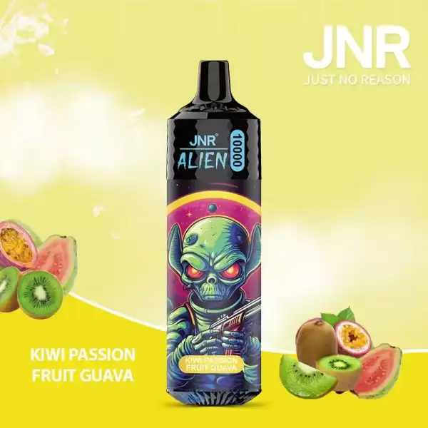 JNR Alien 10K (10000) Puffs 2% 5% Nicotine 20ML E-liquid 850mAh Rechargeable Battery LED (RGB) Lights Disposable Vape 124 JNR Alien 10K (10000) Puffs 2% 5% Nicotine 20ML E-liquid 850mAh Rechargeable Battery LED (RGB) Lights Disposable Vape