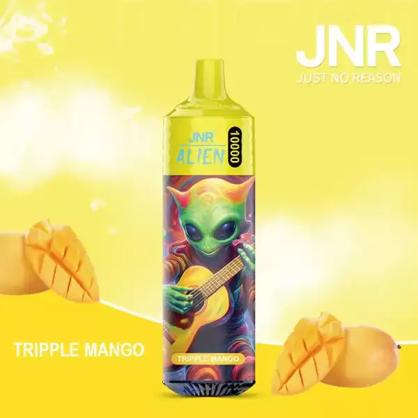 JNR Alien 10K (10000) Puffs 2% 5% Nicotine 20ML E-liquid 850mAh Rechargeable Battery LED (RGB) Lights Disposable Vape 148 JNR Alien 10K (10000) Puffs 2% 5% Nicotine 20ML E-liquid 850mAh Rechargeable Battery LED (RGB) Lights Disposable Vape
