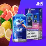 JNR Falcon Crystal 16K (16000) Puffs LED Display 2% 5% Nicotine 22ml E-liquid 850mAh Rechargeable Battery Disposable Vape