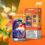 JNR Falcon Crystal 16K (16000) Puffs LED Display 2% 5% Nicotine 22ml E-liquid 850mAh Rechargeable Battery Disposable Vape